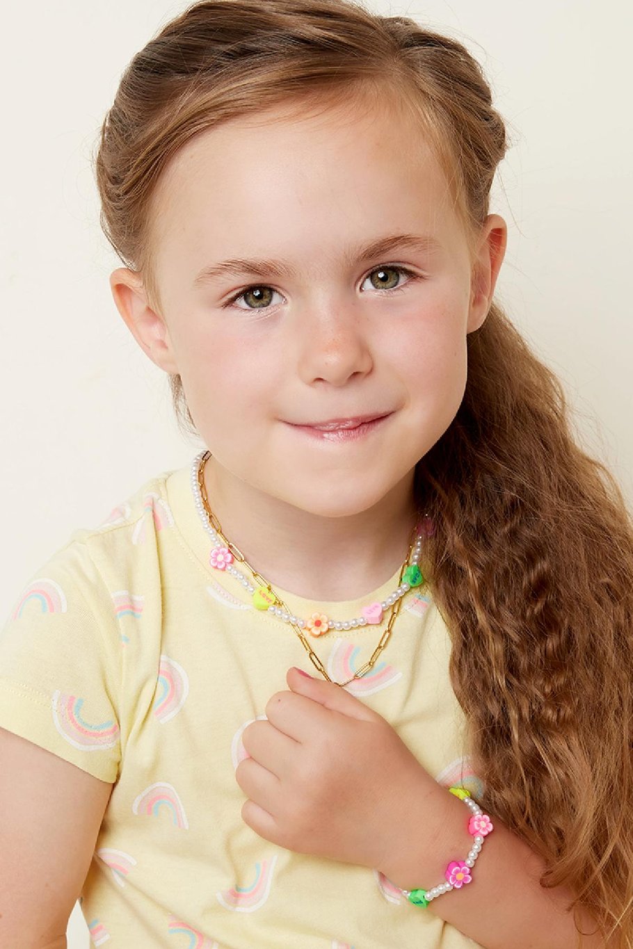 Collier de perles collection mère-fille - Enfants Multicouleur Image2